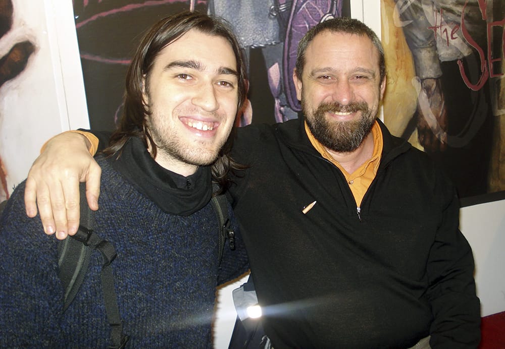 Giampiero Casertano con Marco Frassinelli