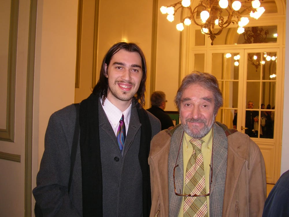 Io con Andrea Brambilla (Zuzzurro)