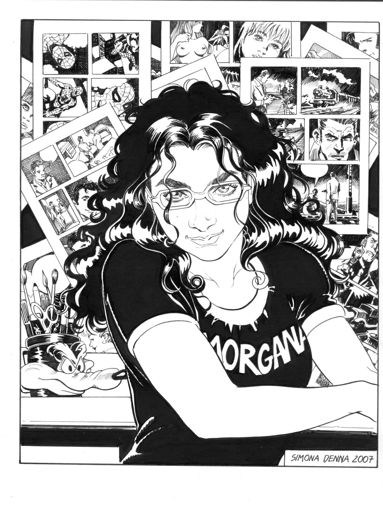 Autoritratto Simona Denna