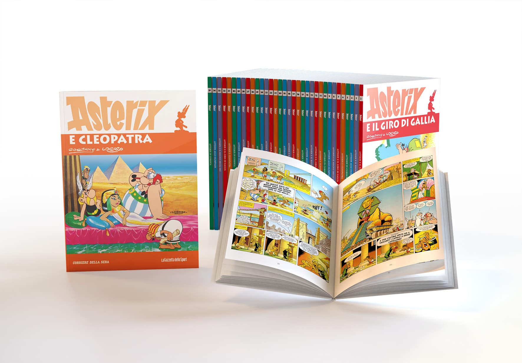 Asterix allegato alla Gazzetta dello Sport