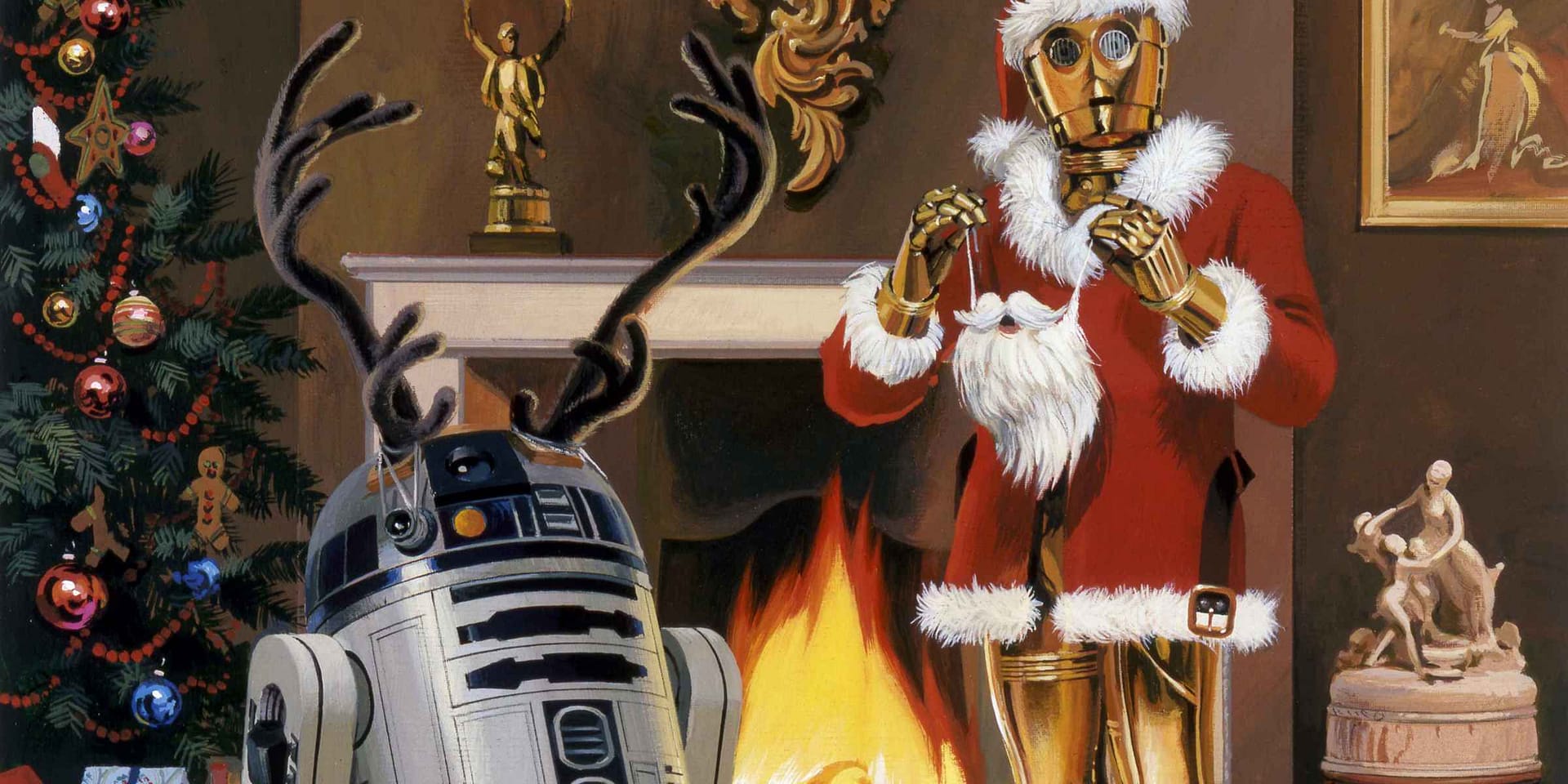 Star Wars Christmas card
