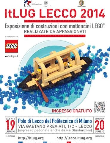 ItLUG Lecco 2014: la grande manifestazione dei LEGO