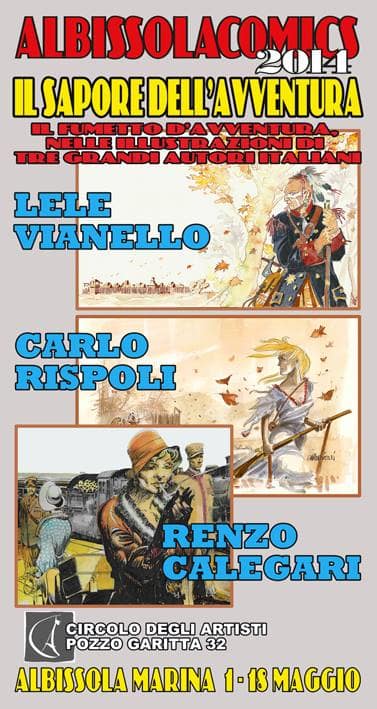 Locandina della mostra "Il sapore dell'avventura"