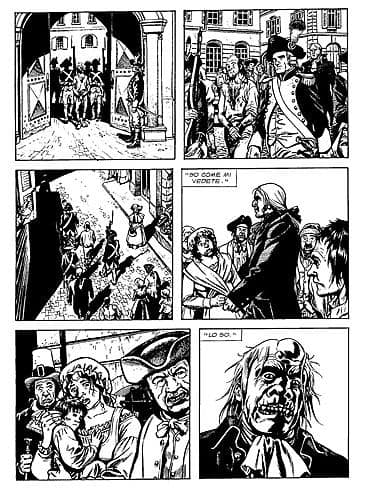 Tavola de Il Boia di Parigi