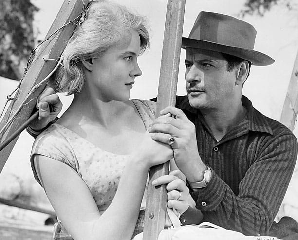 Eli Wallach e Carroll Barker in "Baby Doll"