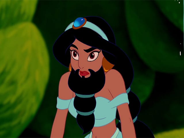 Le principesse Disney… con la barba [gallery]
