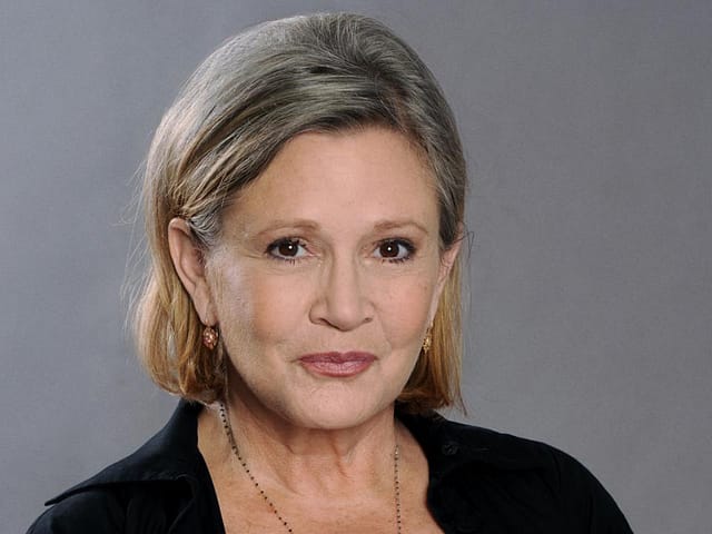 Carrie Fisher: morta la principessa Leila di Star Wars