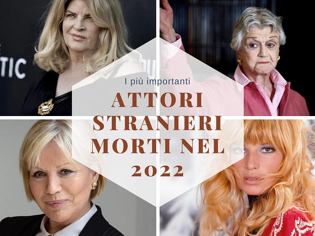 Le principali attrici morte nel 2022