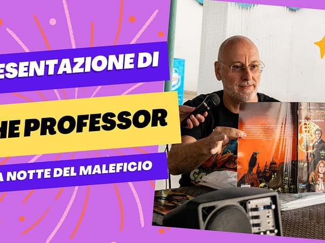 “The Professor. La notte del maleficio”: intervista agli autori [video]