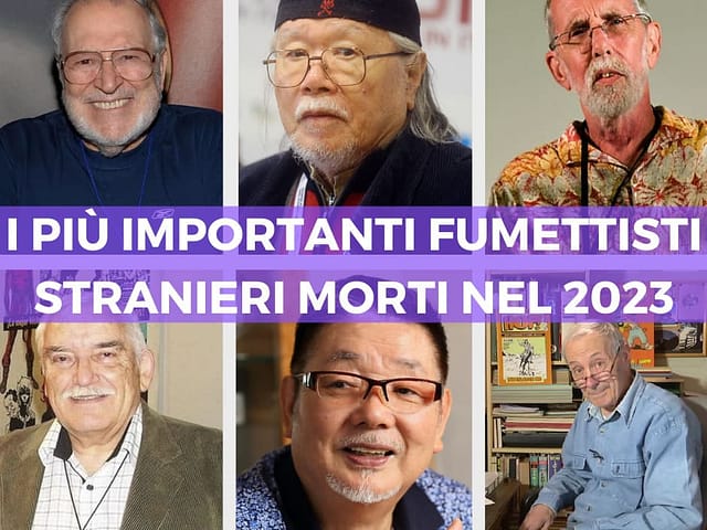 I più importanti fumettisti stranieri morti nel 2023