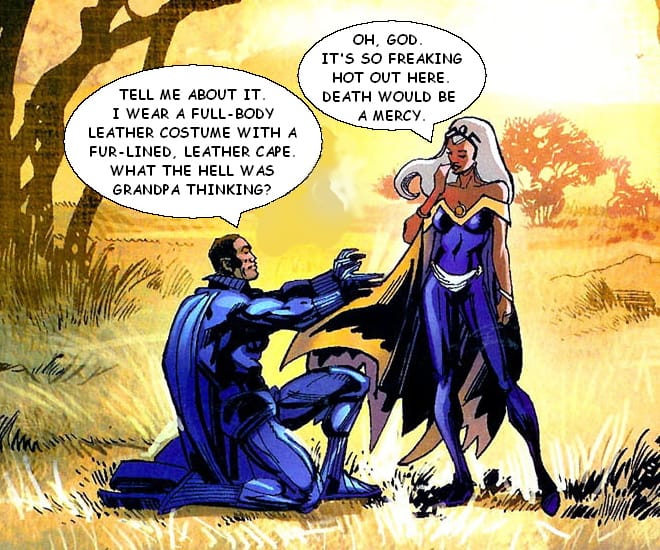 Matrimonio-Storm-Black-Panther