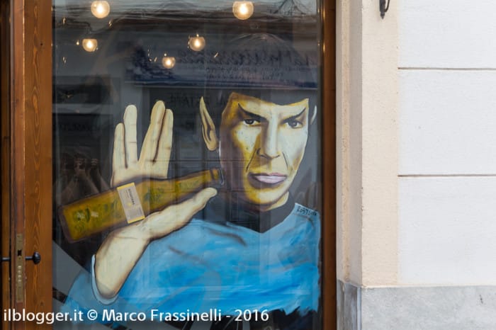 Molte vetrine della città si sono tematizzate