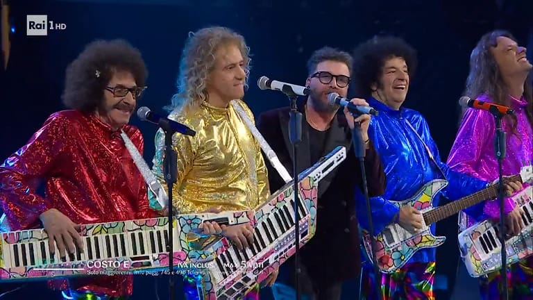 Sanremo 2023 - I Cugini di Campagna con Paolo Vallesi