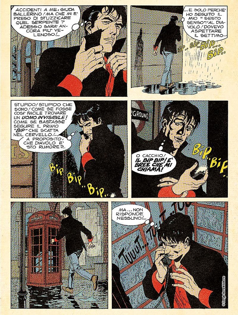 Tavola di Dylan Dog