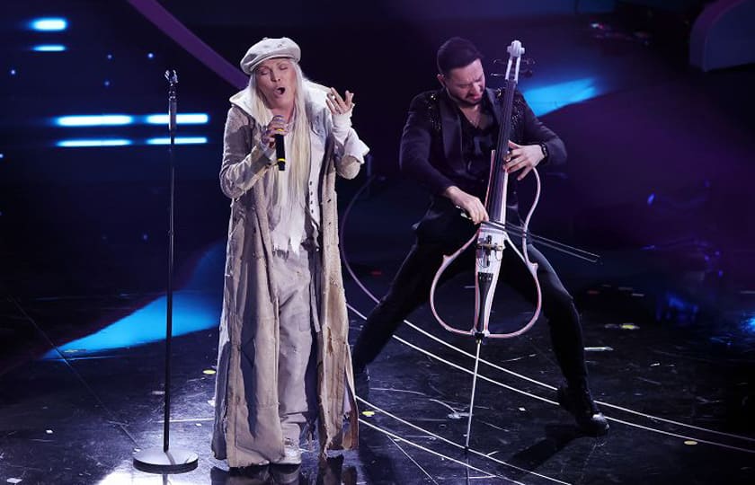 Sanremo 2023 - Anna Oxa e con Iljard Shaba