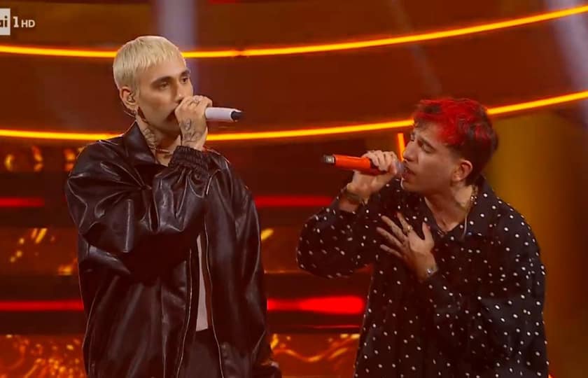 Sanremo 2023 - Mr. Rain con Fasma