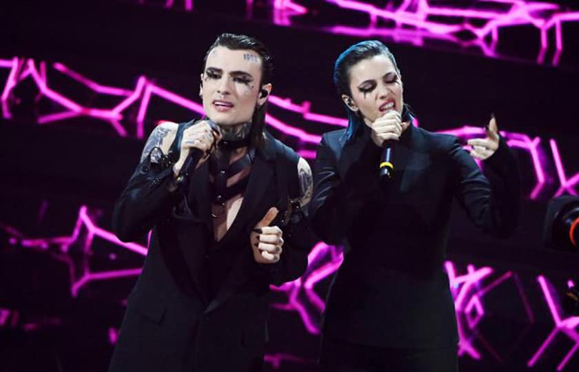 Sanremo 2023 - Rosa Chemical con Rose Villain