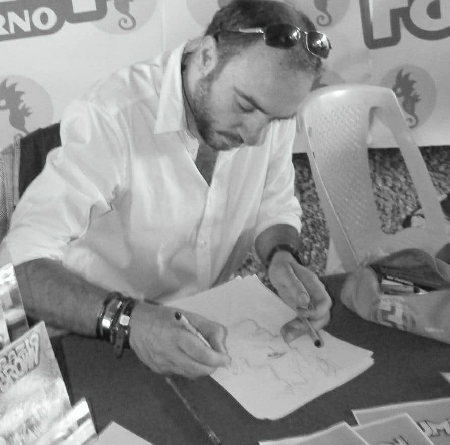 Luca Raimondo metre disegna