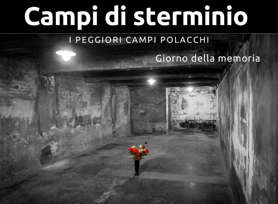 Campi di sterminio nella foto Auschwitz