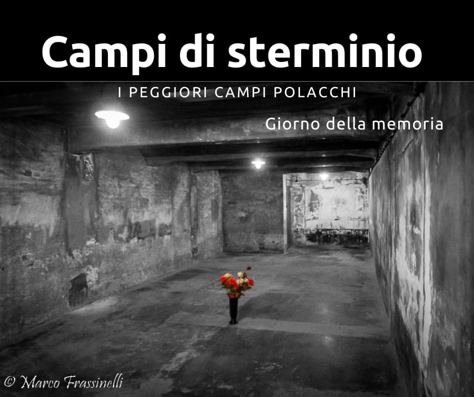 Campi di sterminio nella foto Auschwitz